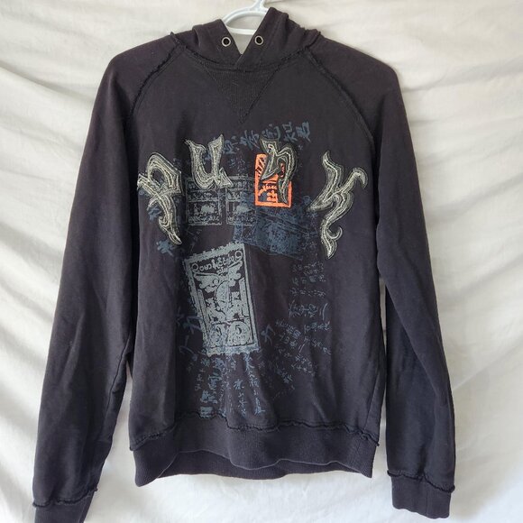 Boss Hugo Boss Other - Boss Hugo Boss  Hoodie — Punk Graphic Embroidered — Men’s Medium